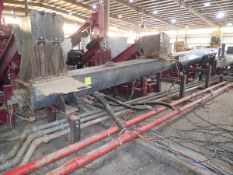 Promeco 24 ft. x 22 in. Dia. (approx.) Inclined Auger Screw Conveyor, Model & S/N: N/A; with 230/460