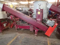 Lot, Line A - (4) Promeco 10 in. x 8 ft. Model CL250 Feed Screw Conveyors (2021); (Location: