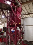 Hopper on Pedestal with Dual Auger Bottom Bins; (Asset #: CLE-M1) (Location: Pasadena, TX) (Sold