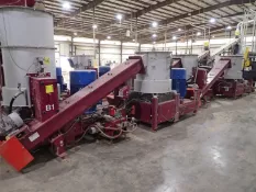 Lot, Line B - (4) Promeco Tritex Model TX800 4-Step De-Fiber Cardboard Systems (2021); with Water