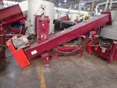 Lot, Line F - (4) Promeco 10 in. x 8 ft. Model CL250 Feed Screw Conveyors (2021); (Location: Pasade