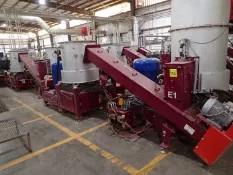 Lot, Line E - (4) Promeco Tritex Model TX800 4-Step De-Fiber Cardboard Systems (2021); with Water