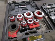 Central Machinery 3/8 in. - 2 in. 10 Pc Model 58352 Ratcheting Pipe Threader Set; with Case (