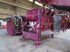 Husmann Type HLII-1622 Dual Shaft Primary Shredder, S/N: 11686 (2021); with Dual 150-HP Motors,