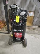 Husky Model C304H Vertical Tank Portable Air Compressor, S/N: 2004181; 2-HP, 175-PSI, 30-Gallon
