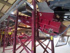 Promeco 32 in. x 26 ft. Motorized Inclined Belt Conveyor, Model & S/N: N/A; with Polyester Steel-