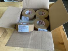 16x Rolls of Unissued Scapa Linen Repair Tape 50mm x 50m, from MOD Reserve Stock