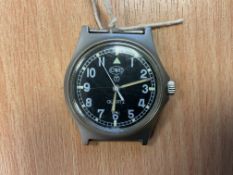 CWC 0552 Royal Marines / Navy Service Watch, Nato Marks, Date 1988