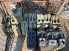 12x Jerry Cans (x4 Water, x8 Fuel)