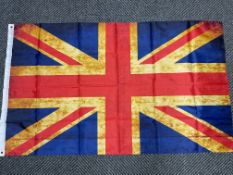 Union Jack Flag - 5ft x 3ft with Metal Eyelets.