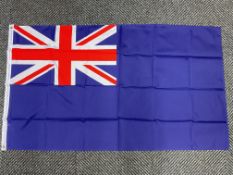 Blue Ensign Flag - 5ft x 3ft with Metal Eyelets.