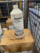 36x 1 Litre Bottles of HD MOD Cleenol Hand Cleaner