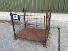 HOME OFFICE/MOD Steel Stacking Stillage W/ Removable Posts & Sides