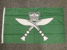 Royal Gurkhas Flag - 5ft x 3ft with Metal Eyelets.