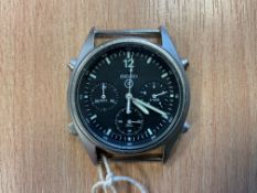 Seiko Gen 1 Pilots Chrono RAF Harrier Force Issue, Nato Marks, Sno 2343, Date 1984