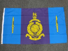 40 Commando Royal Marines Flag - 5ft x 3ft with Metal Eyelets.