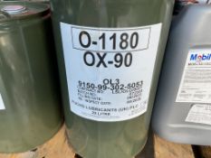 2x New Unissued 20 Litre Drums of FUCHS OX-90 Heavy Duty Diesel Engine Oil