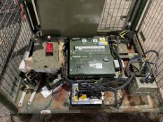 1x Stillage of Racal Coms & Electrical Power Supply Equipment