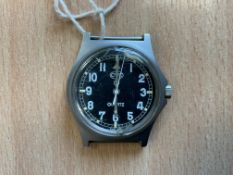 CWC W10 British Army Service Watch, Nato Marks, Date 1997