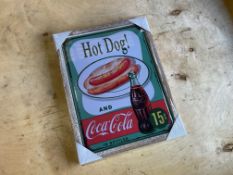 Coca Cola Enamel Sign