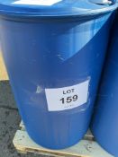 1x New Unissued 200 Litre Barrel AL-342 Premix Antifreeze from MOD Reserve Stores