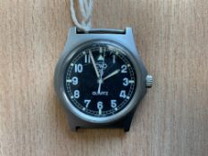 Rare CWC 0552 Royal Marines/Navy Service Watch, Nato Marks, Date 1989