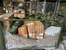 1x Large Stillage of Approx. 40+ Dantherm Heater Ducting Pipes, Thermostats, Power Cables etc