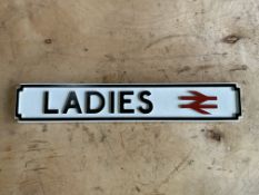 Railway Ladies Toilet Sign