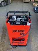 Superstart 420 Professional 12/24 Volt Mains 240V Charger / Starter from Gov Dept
