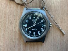 Rare CWC 0552 Royal Marines/Navy Service Watch, Nato Marks, Date 1989