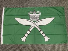 Royal Gurkhas Flag - 5ft X 3ft - With Brass Eyelets