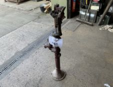 Old Antique Cast Iron Water Pump