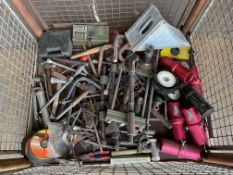 1x Stillage of Track Tools, AFV CES Gun Cleaning Tools