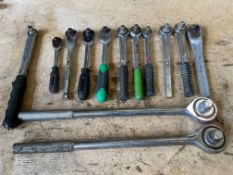 13x Ratchet Wrenches, from MOD