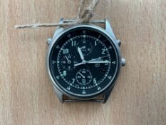 Seiko Gen 2 (Date Adjust) Pilots Chrono RAF Tornado Force Issue, Nato Marks, Date 1996, SNo 820