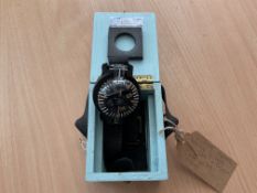 V.Rare Royal Navy Divers Compass, in Original Case with Strap