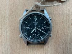Seiko Gen 1 Pilots Chrono RAF Harrier Force Issue, Nato Marks, Date 1989