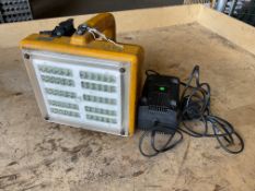 Dragon Max LED Flood Light with Charger from UK Fire and Rescue