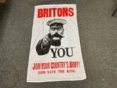 Lord Kitchener Needs You Flag - 5ft X 3ft - With Brass Eyelets