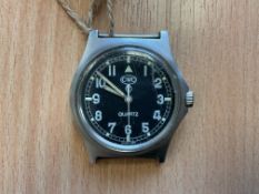 Rare CWC 0552 Royal Marines/Navy Service Watch, Nato Marks, Date 1989