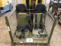 2x New Unissued Wmik Crew Seats c/w Harness etc