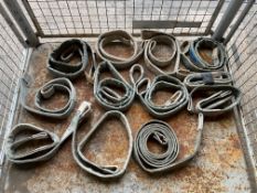 12x 7 to 14 Ton Ground Anchor Winching Strops from MOD