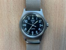 V. Nice CWC 0552 Royal Marines/Navy Service Watch, Nato Marks, Date 1990, Gulf War 1