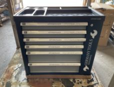 1x New Unissued Gunter Wagen 6 Drawer Tool Cabinet c/w Tools, on castors with Keys