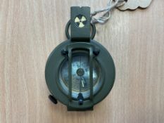 Unissued Condition Stanley London British Army Brass Prismatic Compass in Mils