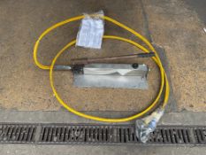 1x Lucas Hydraulic Pump c/w Pipes and Fittings, from MOD