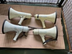 4x Philips LBN 1001 Electronic Megaphones, from MOD