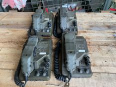 4x Racal 2000 PTC 414 Combat Field Telephones, from MOD