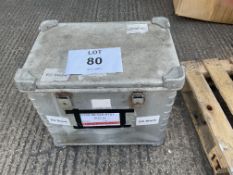 Waterproof Aluminium Zarges Type Transit Box, from MOD