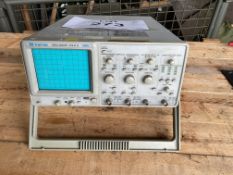 Instek Oscilloscope GOS-6112, from MOD